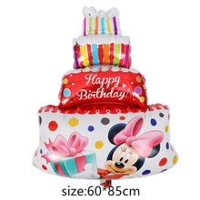 Load image into Gallery viewer, Giant Mickey Minnie Mouse Balloon Cartoon Foil Balloon Kids Birthday Party Decorations Classic Toys Gift cartoon hat