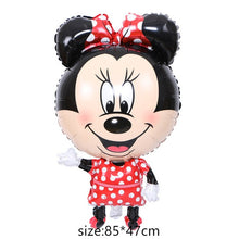 Load image into Gallery viewer, Giant Mickey Minnie Mouse Balloon Cartoon Foil Balloon Kids Birthday Party Decorations Classic Toys Gift cartoon hat