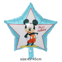 Load image into Gallery viewer, Giant Mickey Minnie Mouse Balloon Cartoon Foil Balloon Kids Birthday Party Decorations Classic Toys Gift cartoon hat