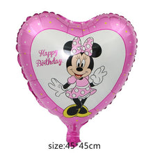 Load image into Gallery viewer, Giant Mickey Minnie Mouse Balloon Cartoon Foil Balloon Kids Birthday Party Decorations Classic Toys Gift cartoon hat